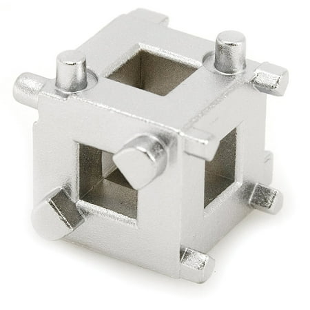 Xbes 3//8 Drive Disc Brake Piston Remover Tool Wind Back Caliper Removal Cube Tool